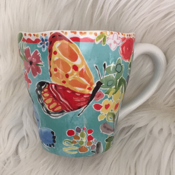 Pier 1 Other - Pier 1 Butterfly porcelain Mug
